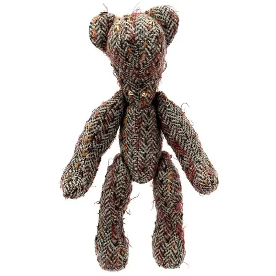 Meškinas Lars kolekcinis rankų darbo meškiukas; 21x38cm